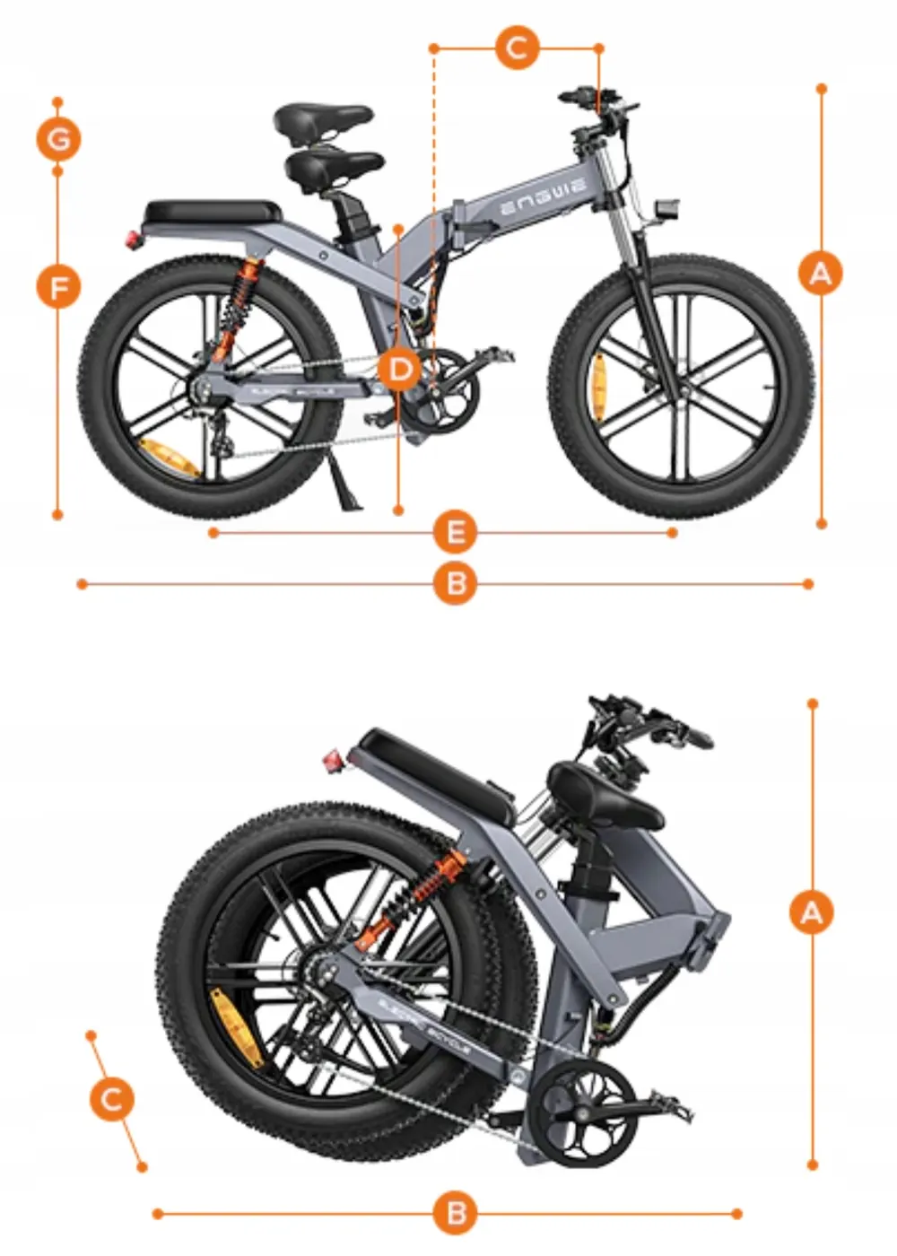 ENGWE X26 Vélo Électrique Tout-Terrain image 5