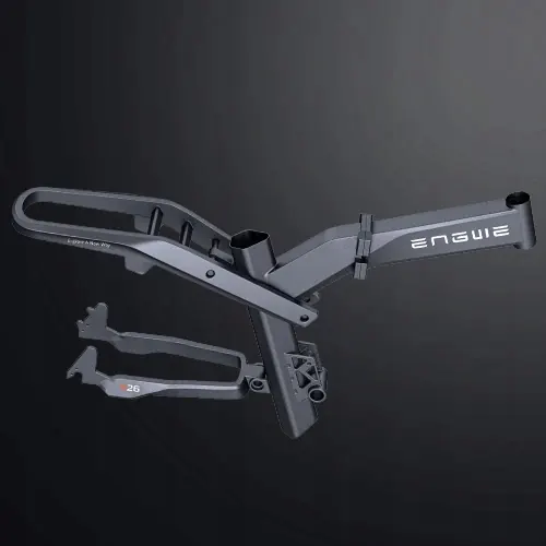 Batteries incluses avec le vélo électrique ENGWE X26 double batterie