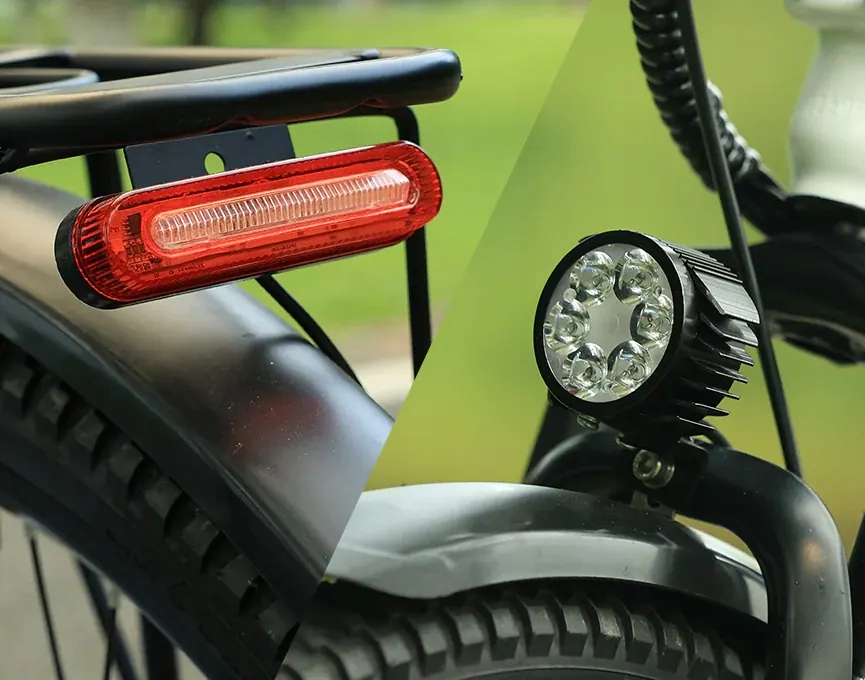 Moteur 250W du vélo électrique ESKUTE C100 Plus 26 pouces