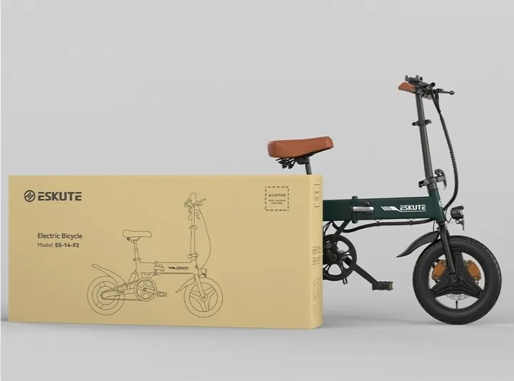 Charge maximale 120 kg pour le vélo pliant ESKUTE F200