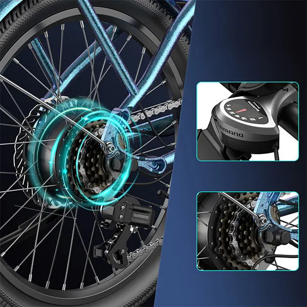 FAFREES F20 Vélo Électrique Pliable image 10