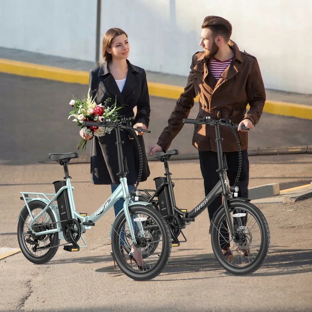 Vélo électrique FAFREES F20 Lasting 250W noir avec batterie 18.2Ah