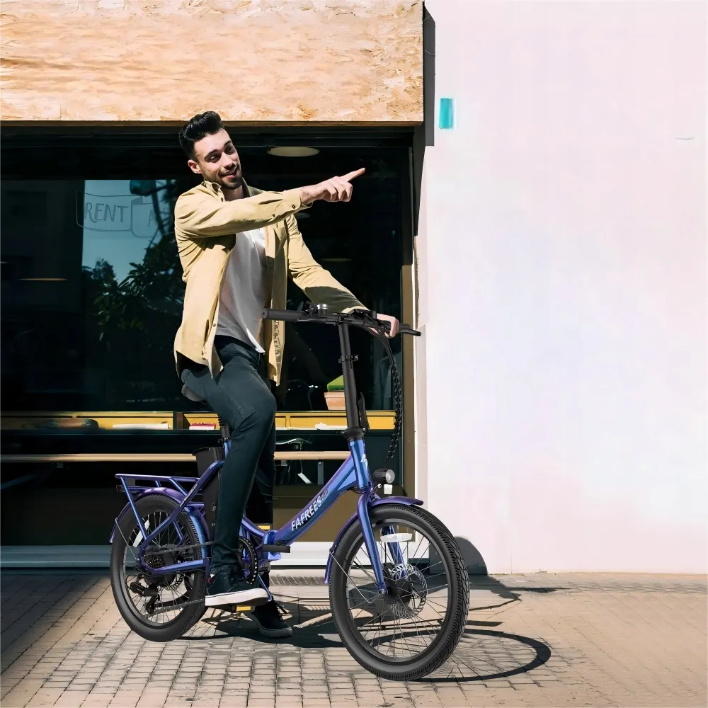 Marque Fafrees sur le vélo électrique F20 Lasting