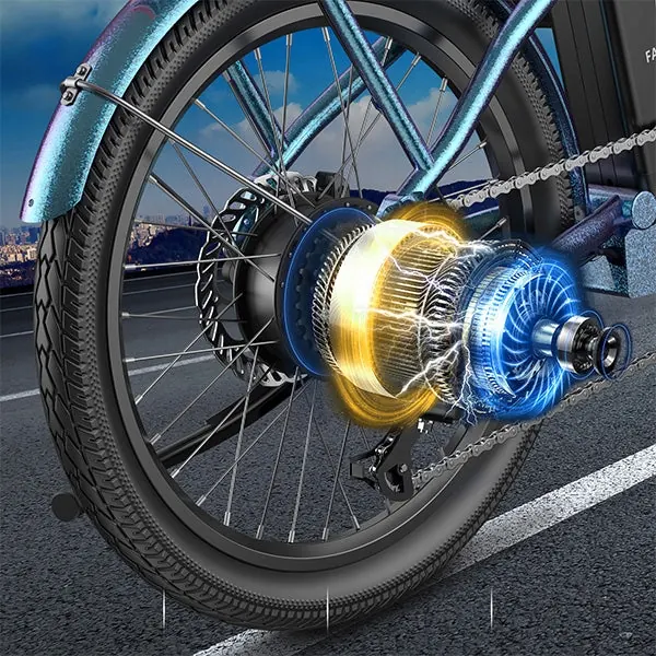 Cadre 20 pouces du vélo électrique FAFREES F20 Lasting