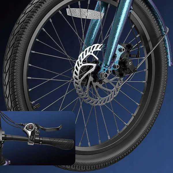 Cadre en aluminium du vélo électrique FAFREES F20 Lasting