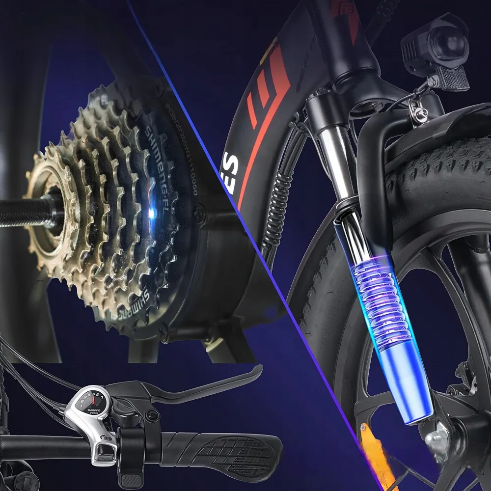 Roues 20 pouces fat tire du Fafrees F20 pliant électrique