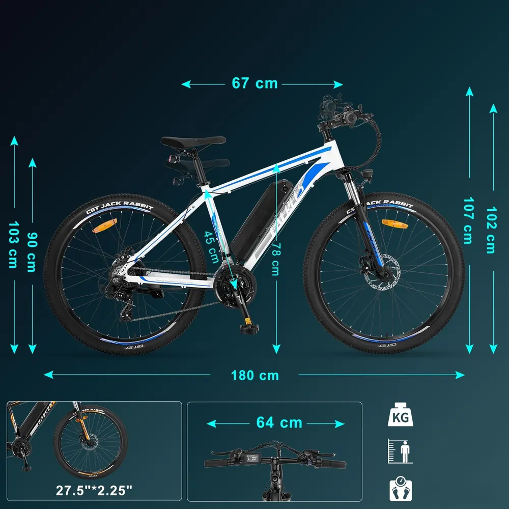 FAFREES F28 Vélo Électrique VTT Urbain image 13