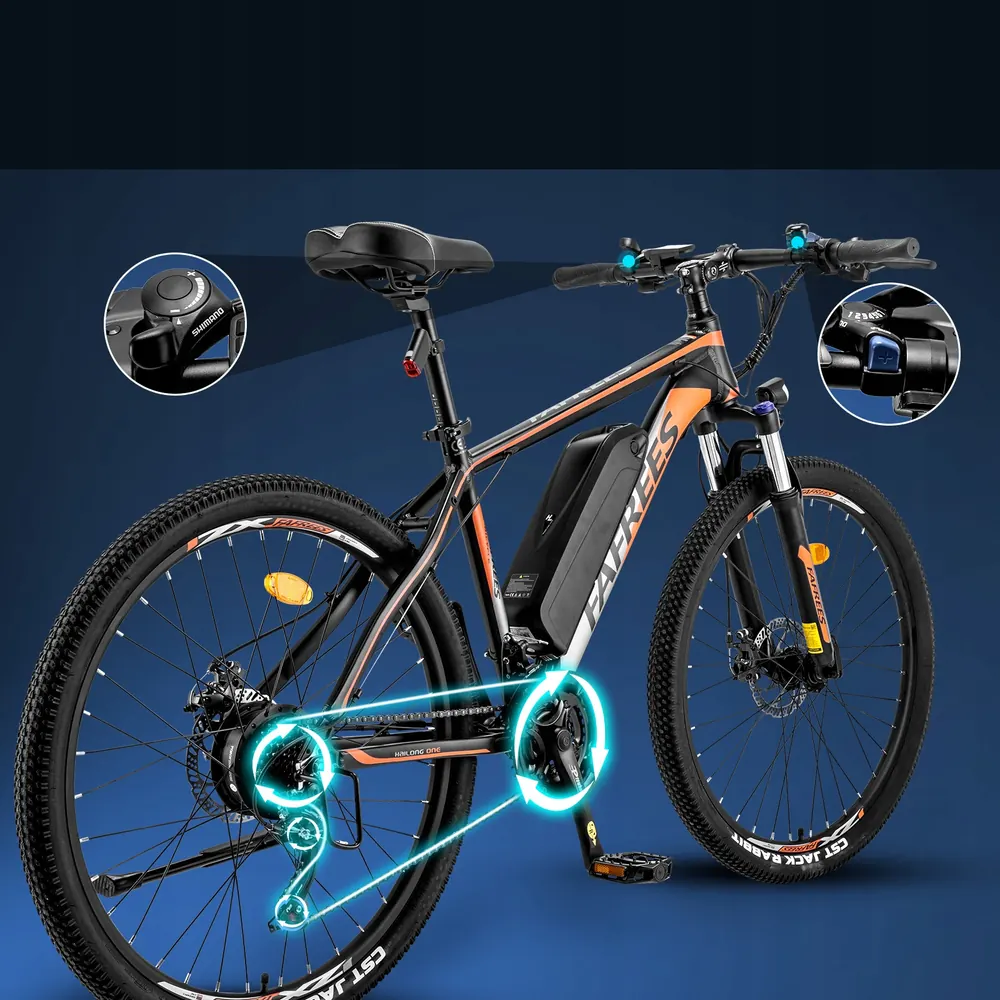 Vélo électrique FAFREES Hailong One blanc, cadre aluminium
