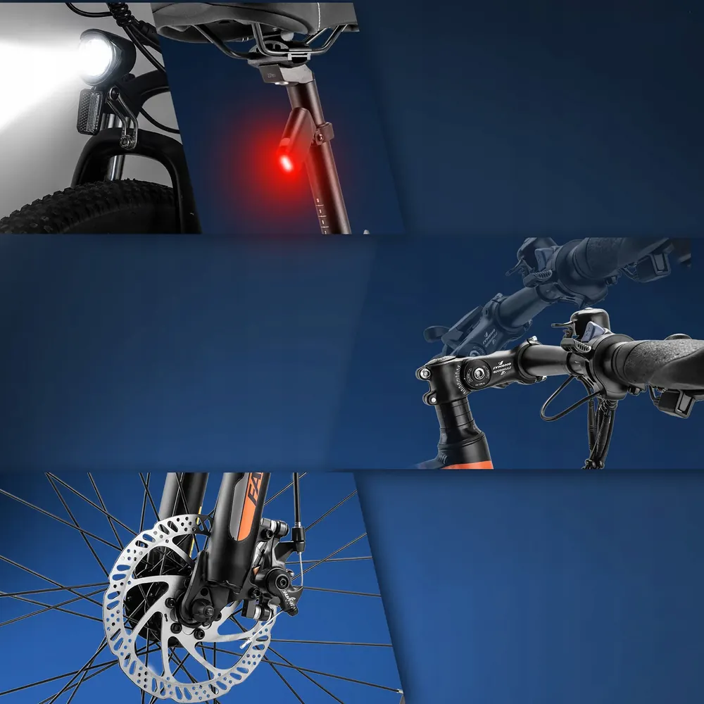 Cadre en aluminium du vélo électrique FAFREES Hailong One