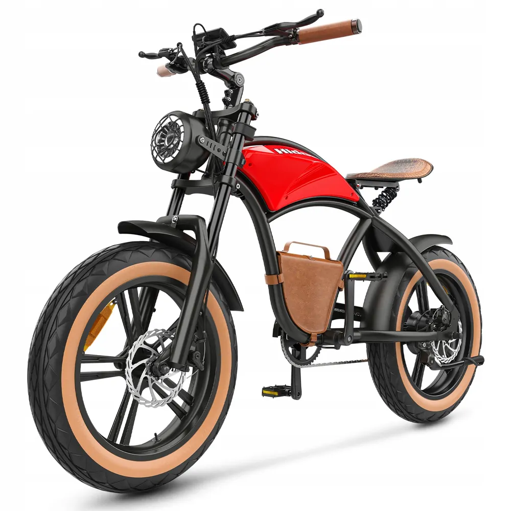Vélo électrique HIDOES B10 1000W batterie 48V12.5Ah 45km/h rouge