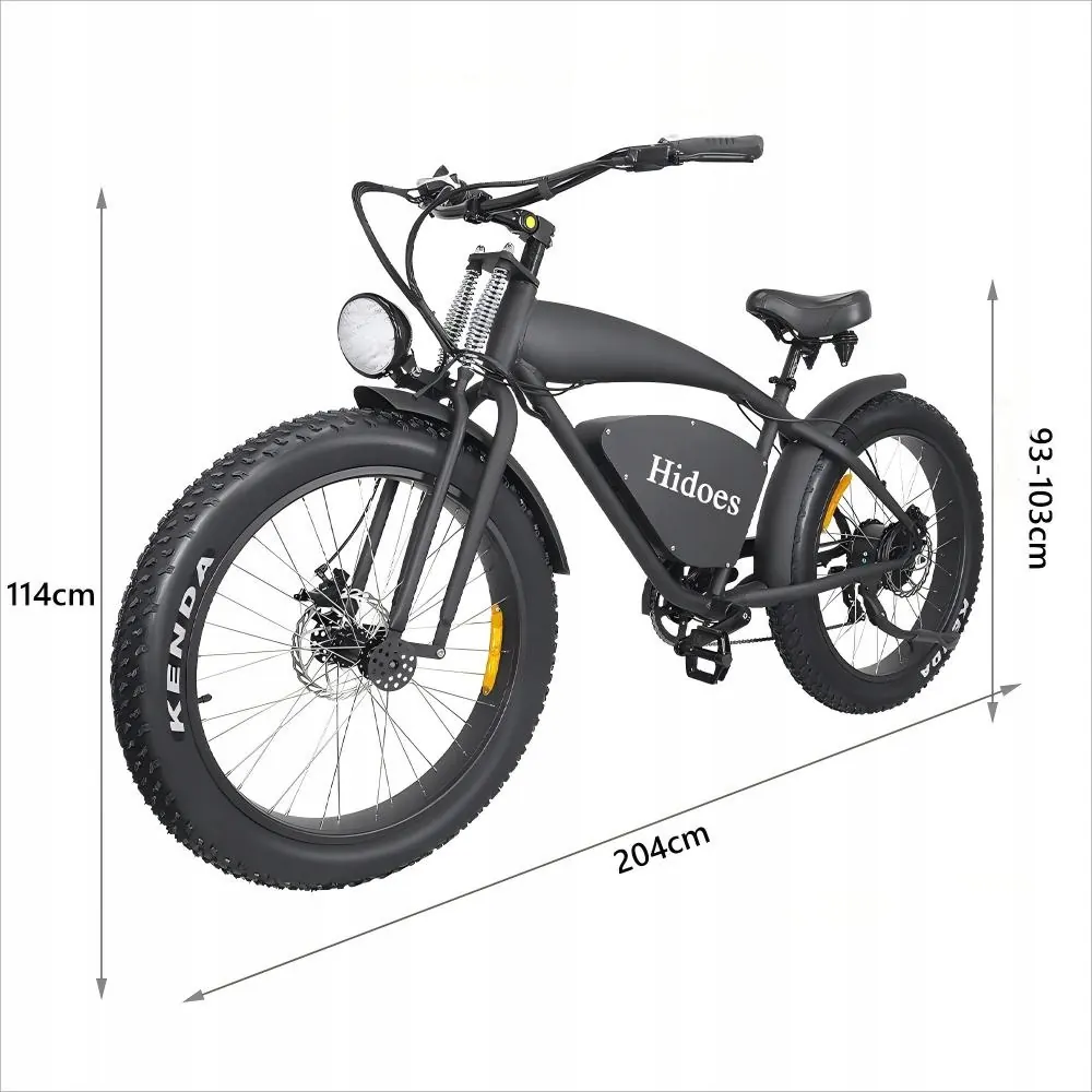 HIDOES B3 Vélo Électrique Fat Tire image 3