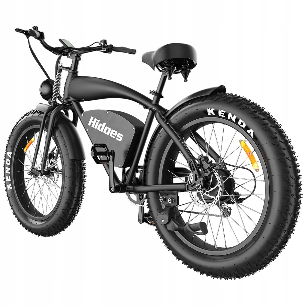 Vélo électrique HIDOES B3 Fat Tire partiellement assemblé et réglé