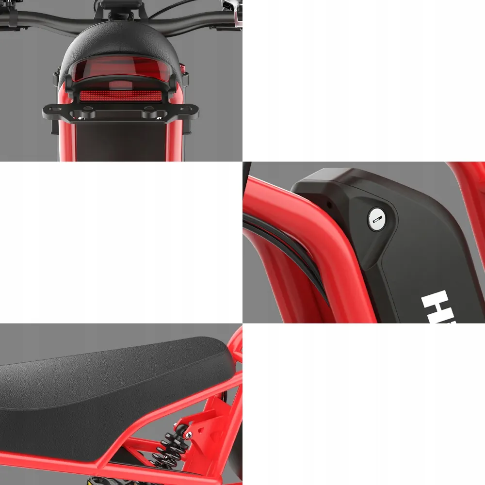 Batterie lithium-ion amovible 48V 15Ah du vélo électrique Hidoes B6
