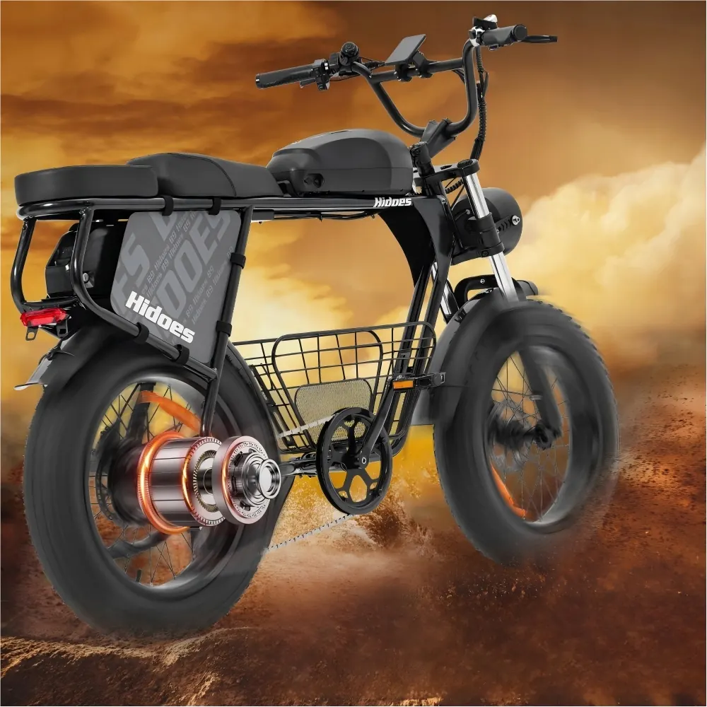 Vélo électrique Hidoes B9 avec double batterie 48V 33.8Ah et moteur 750W