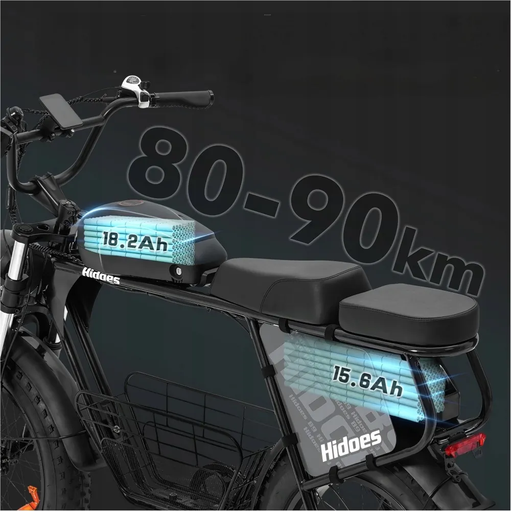 Cadre en aluminium 20 pouces du vélo électrique Hidoes B9