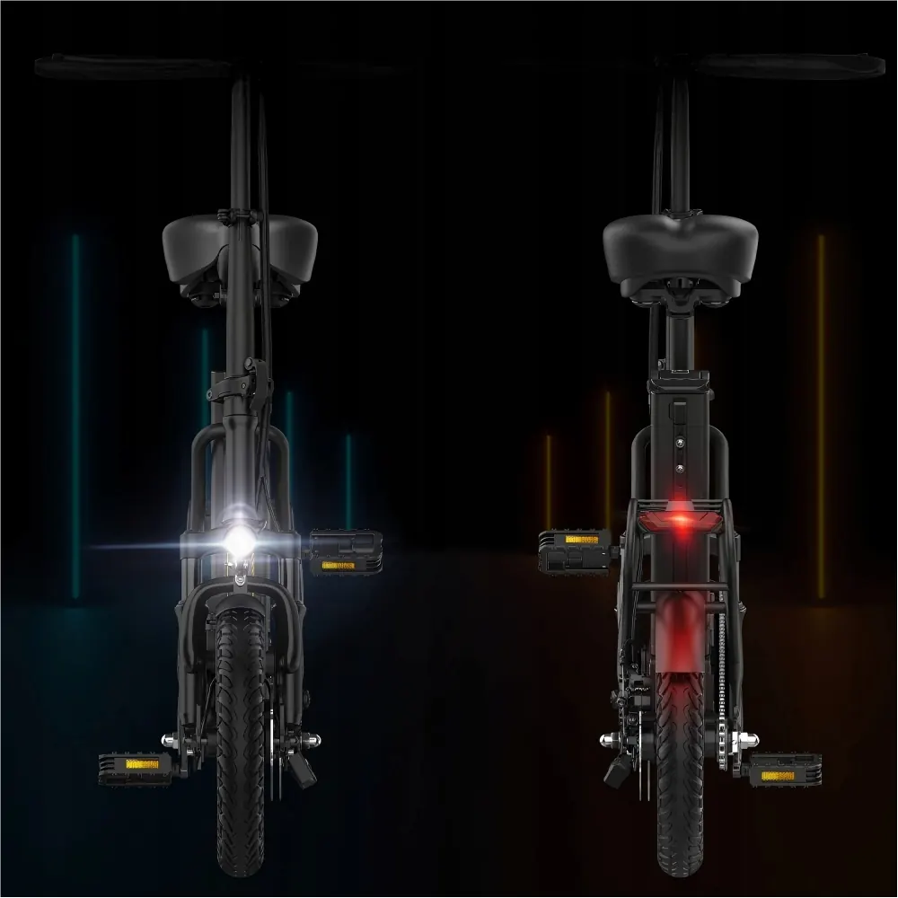 Roue de 14 pouces du vélo électrique pliant Hidoes C5