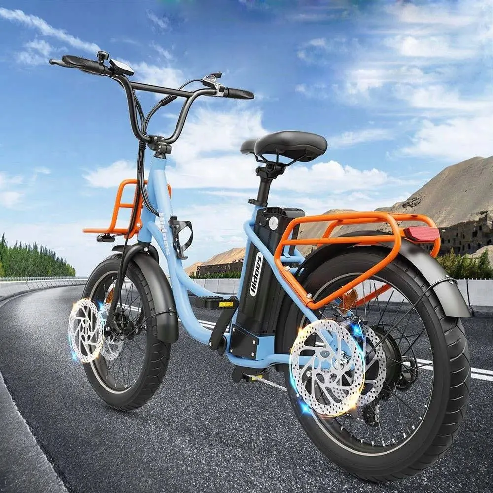Cadre en aluminium léger du vélo électrique Hidoes C6 250W