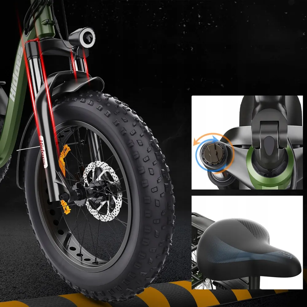 Hidoes HD-ET1 Vélo Électrique Tout-Terrain image 11