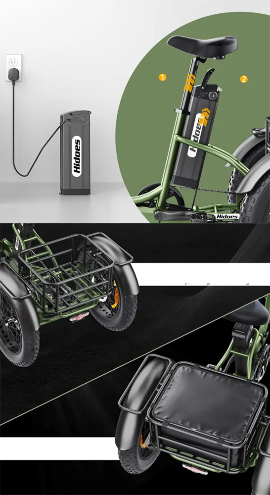 Hidoes HD-ET1 Vélo Électrique Tout-Terrain image 9