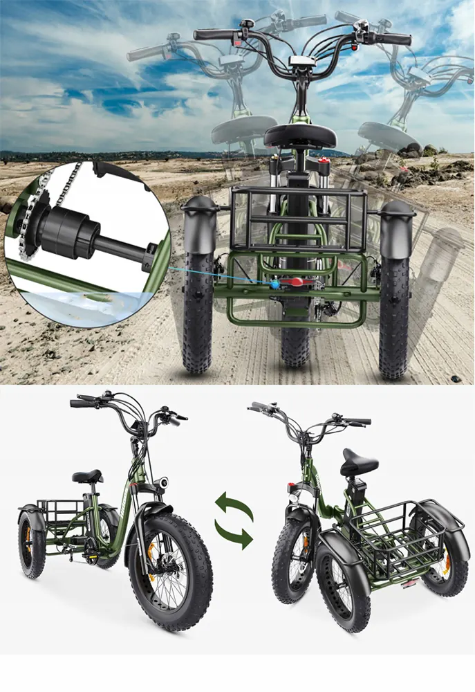 Cadre en aluminium robuste du vélo électrique Hidoes HD-ET1 750W