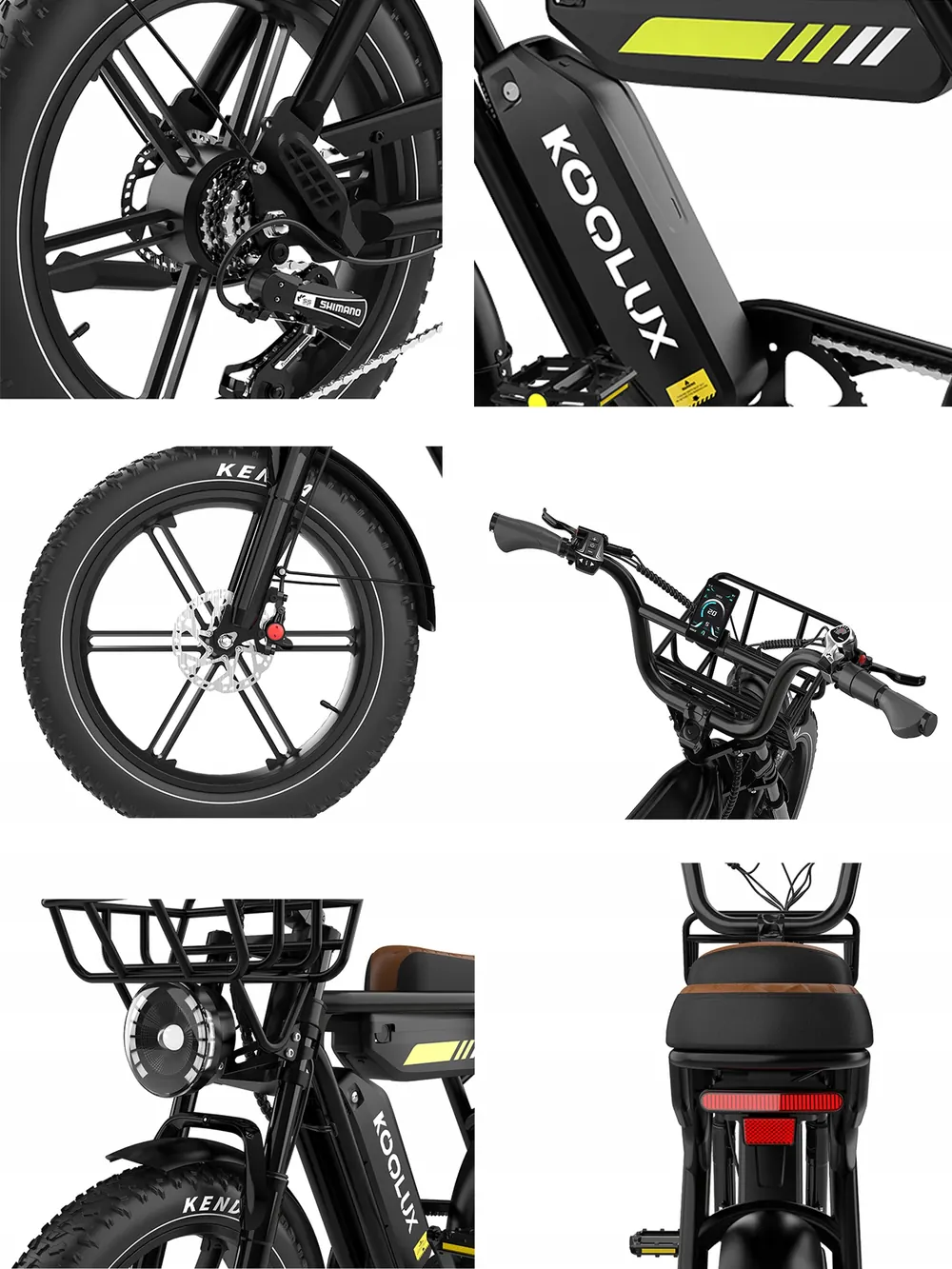 Cadre taille M du vélo électrique KOOLUX 750W 31,2AH