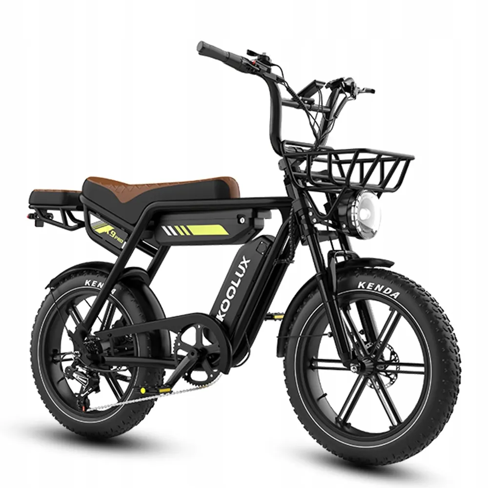 Vélo électrique KOOLUX X9 PRO 750W 50km/h 180km autonomie pneus larges