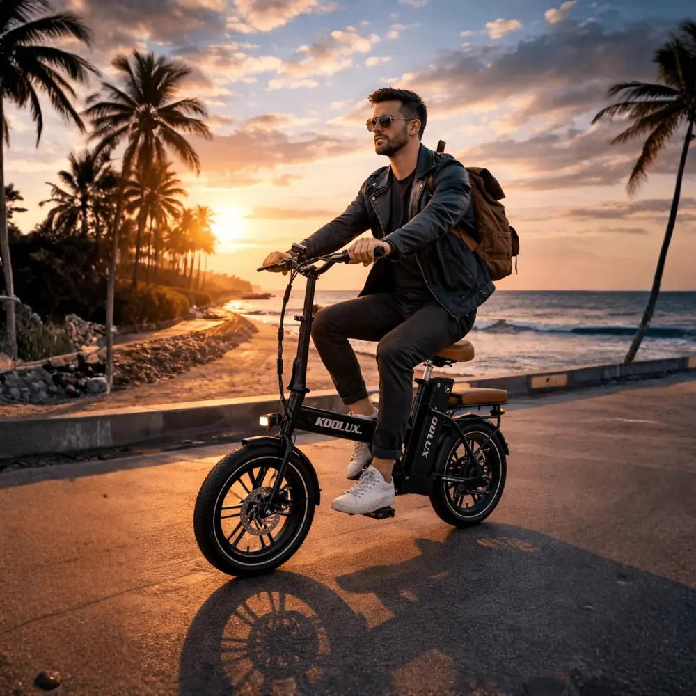 KOOLUX X10 Vélo Électrique Pliant image 14
