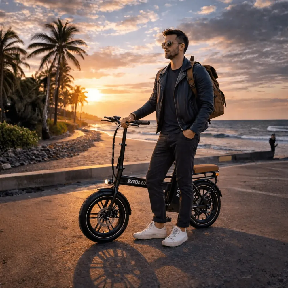 KOOLUX X10 Vélo Électrique Pliant image 15