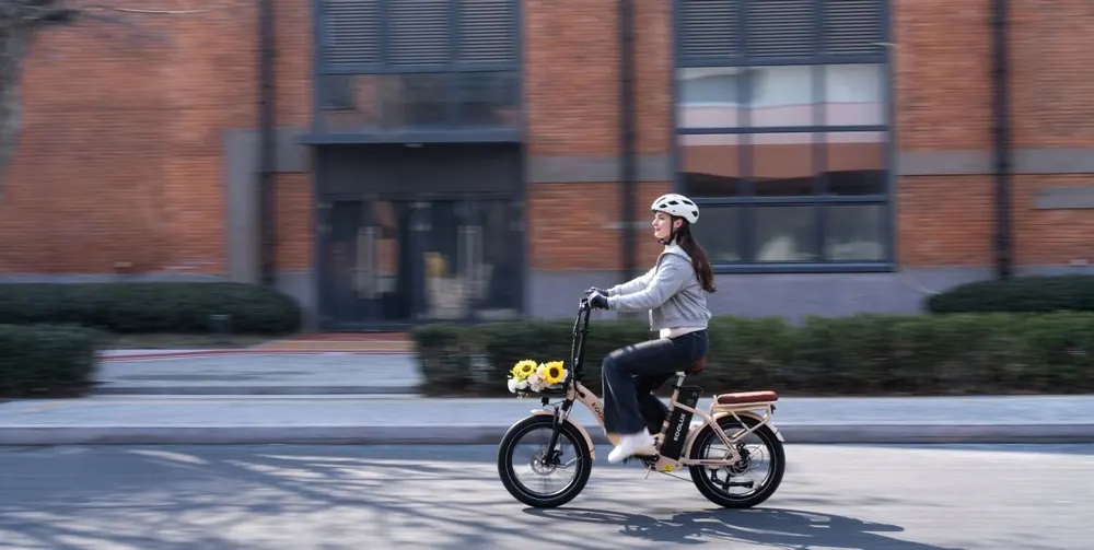 Vélo électrique pliant KOOLUX X16 dans son emballage, poids 38 kg