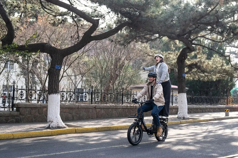 Vélo électrique pliant KOOLUX X16 design unisexe pour hommes et femmes