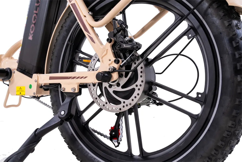 Cadre en aluminium léger du vélo électrique pliant KOOLUX X16