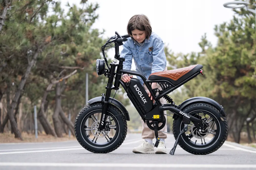 Koolux X9 Mini Vélo Électrique Pliable image 14