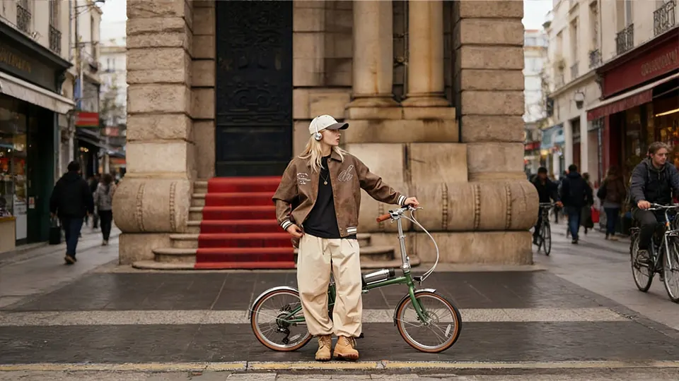 Vélo électrique ONESPORT OT02 PRO 250W dans son emballage d'origine