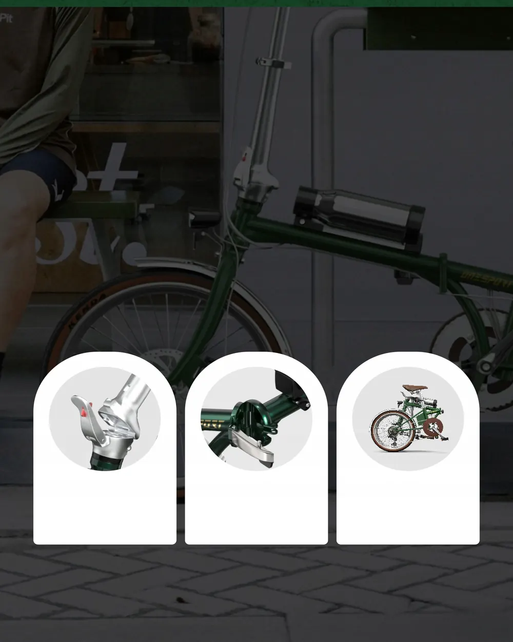 Marque Onesport sur le vélo électrique ONESPORT OT02 PRO