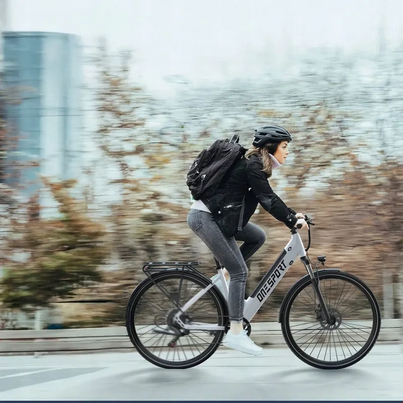 Boîte d'origine du vélo électrique ONESPORT OT12 blanc