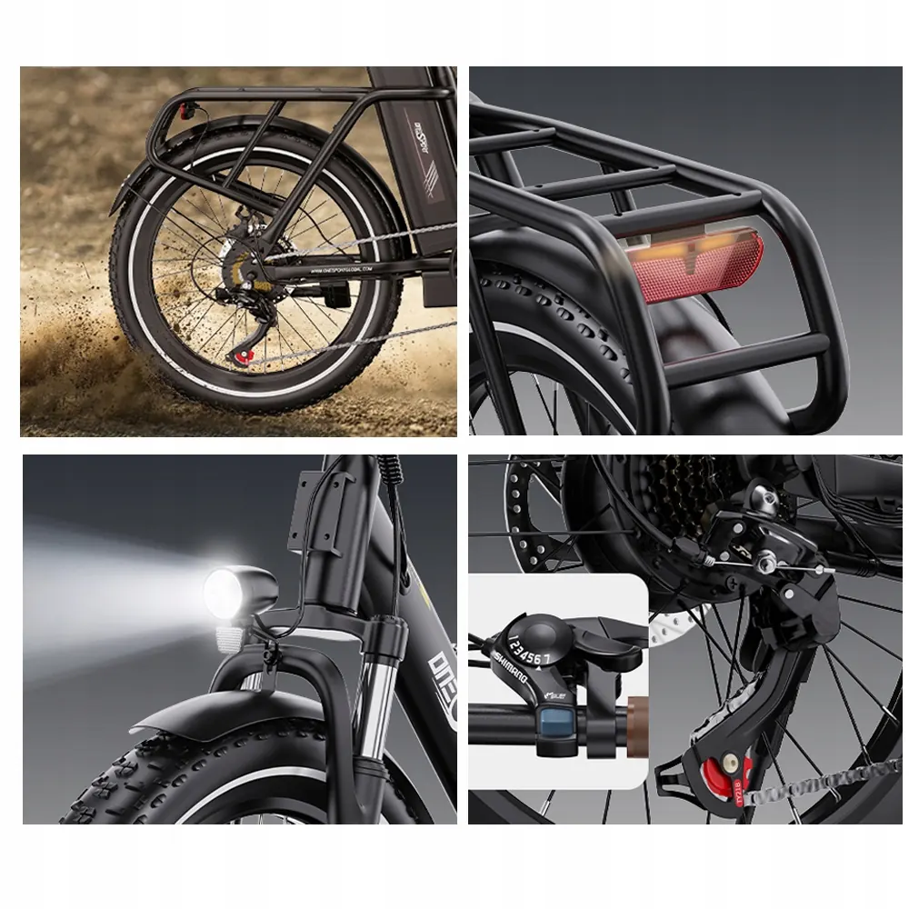 ONESPORT OT16-2 Vélo Électrique Pliable image 10