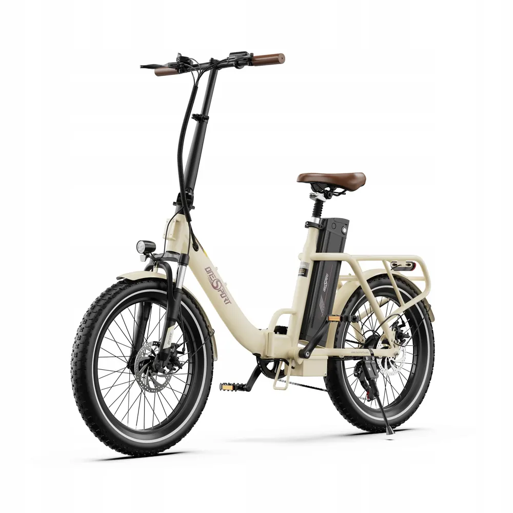 Emballage d'origine du vélo électrique pliant ONESPORT OT16-2 48V 17AH