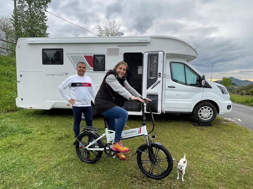 SAMEBIKE 20LVXD30-II Vélo Électrique Pliant Urbain image 5