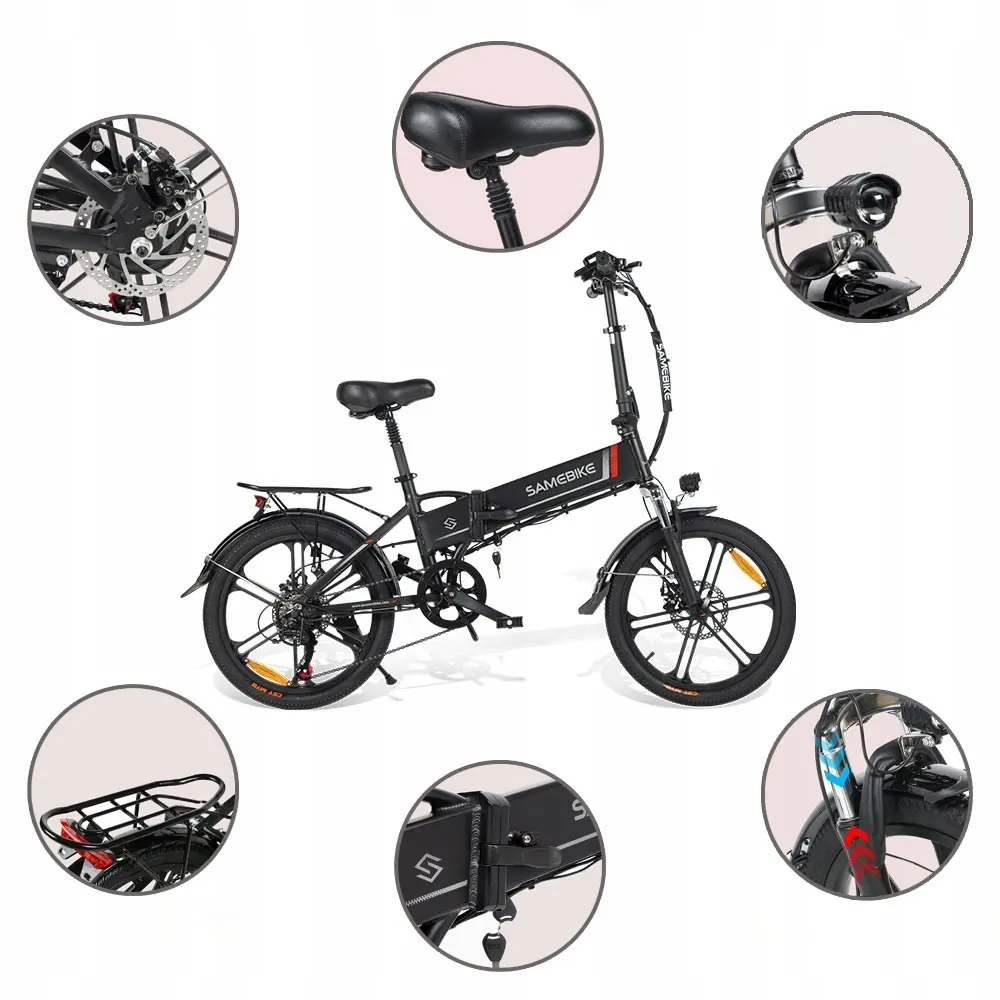 SAMEBIKE 20LVXD30-II Vélo Électrique Pliant Urbain image 8
