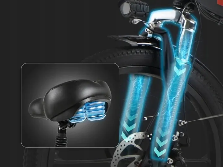 Roue 20 pouces du SAMEBIKE 20LVXD30-II, vélo électrique pliant urbain