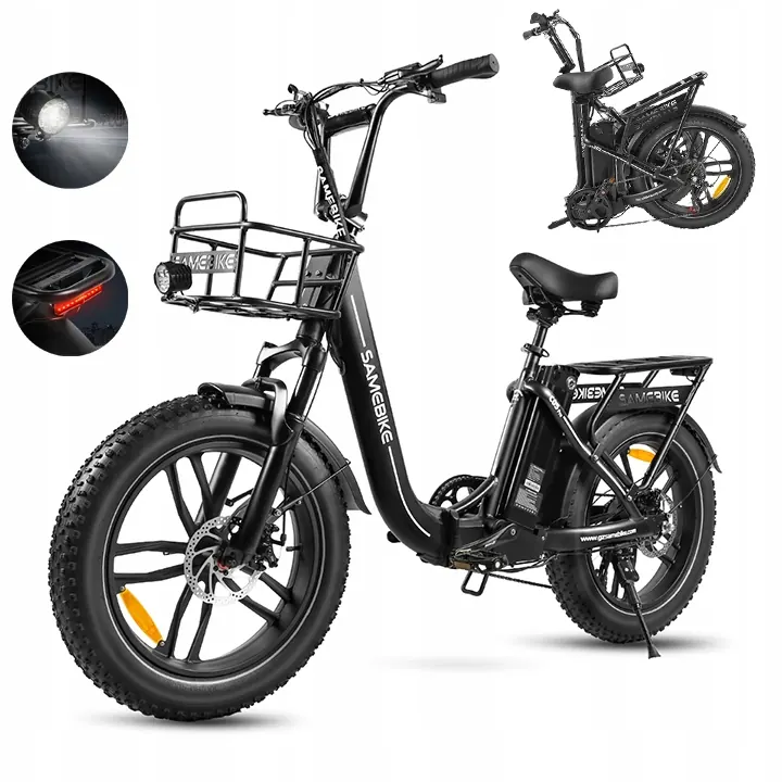 SAMEBIKE C05 Pro Vélo Électrique Pliable image 3