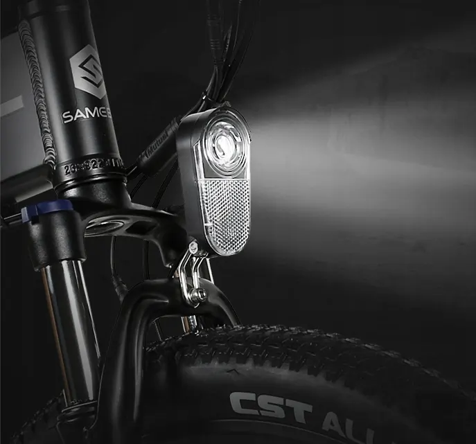 Cadre taille XL du vélo électrique pliant SAMEBIKE LO26-II-FT-YD