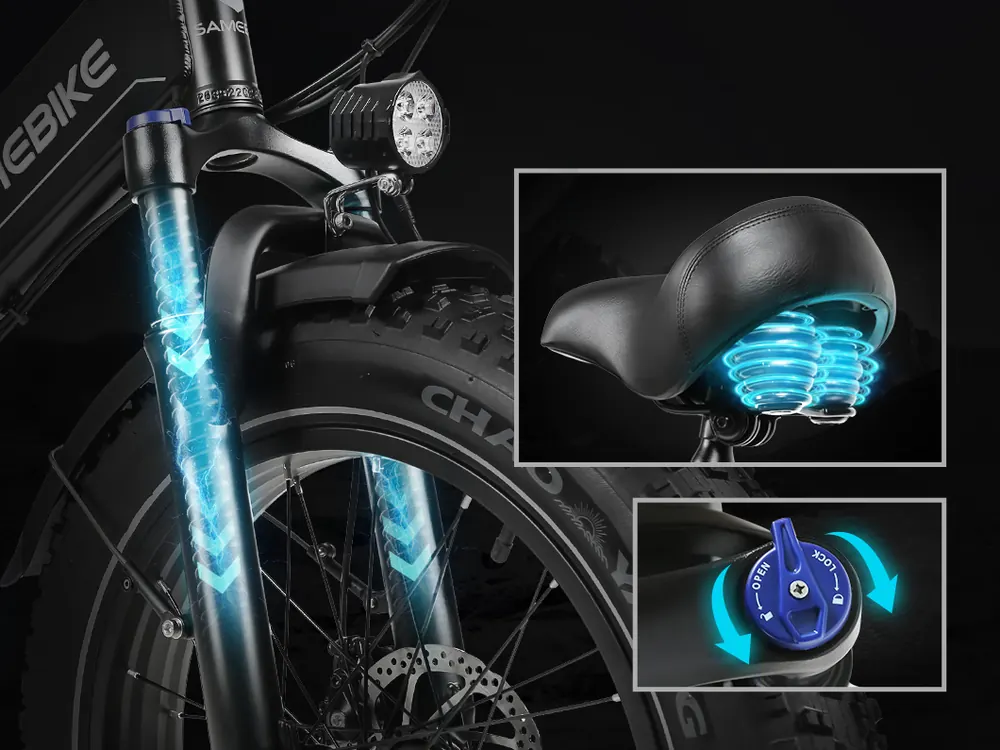 SAMEBIKE LOTDM200-II Vélo Électrique Urbain image 9