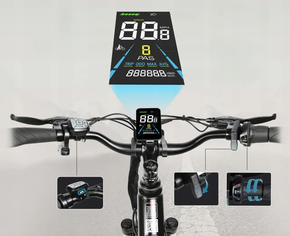 SAMEBIKE RS-A01 Pro Vélo Électrique image 11