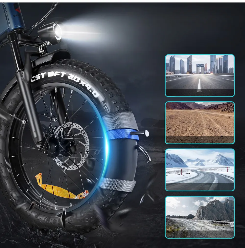 SAMEBIKE RS-A02 PRO Vélo Électrique Pliant image 10