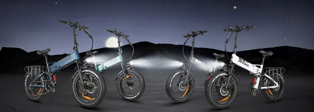 SAMEBIKE RS-A02 PRO unisexe, vélo électrique pliant pour tous