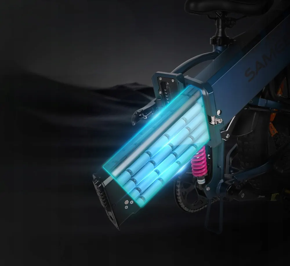SAMEBIKE RS-A02 PRO cadre 17 pouces pour vélo électrique pliant