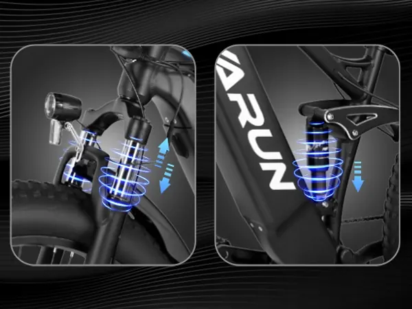 Vélo électrique VARUN 26X4.0 unisexe