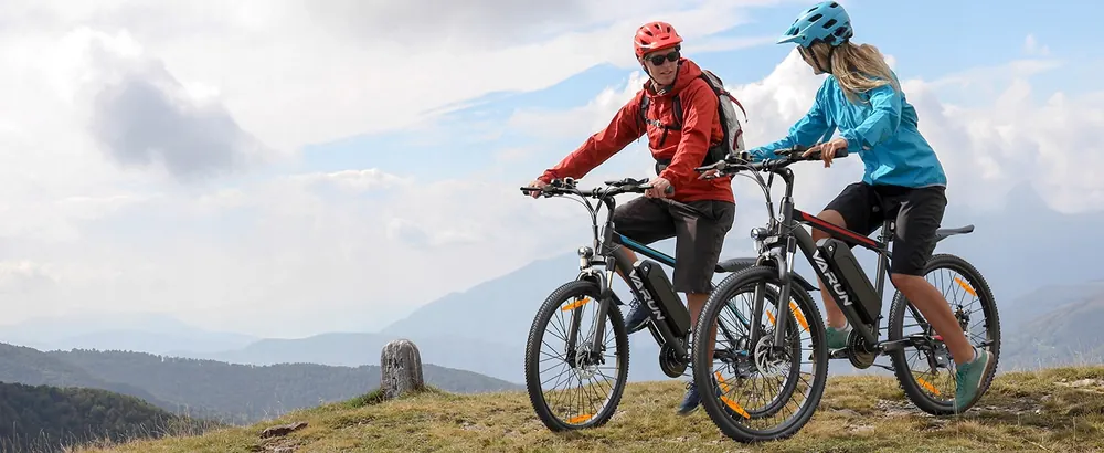 VTT électrique VARUN 250W adapté aux utilisateurs de 155 à 195 cm