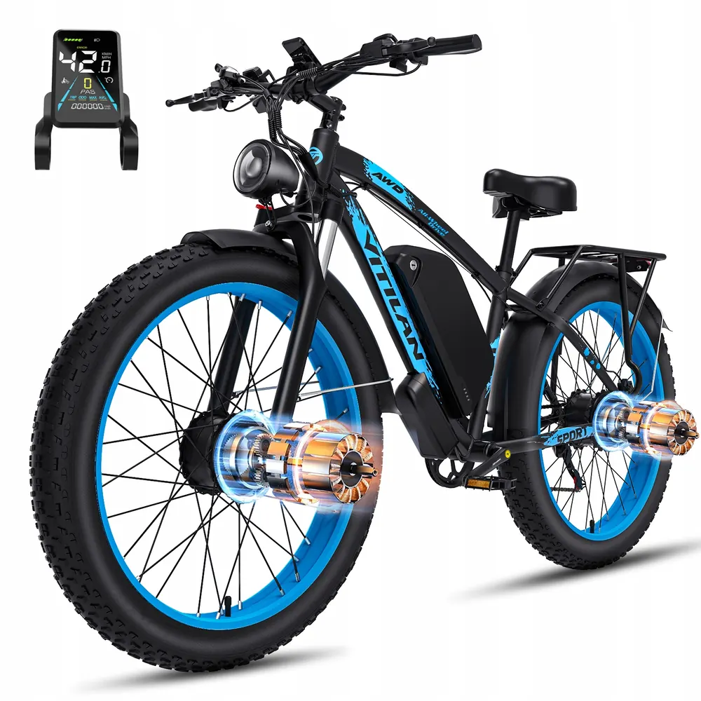 VITILAN H5 roue 24 pouces adaptée au tout-terrain